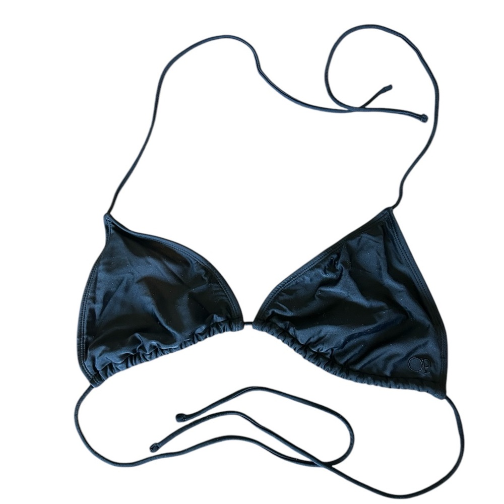 Black Triangle Bikini Top